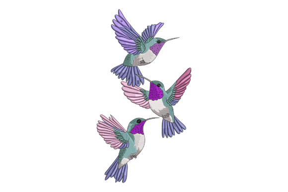 Colorful Hummingbirds: A Seasonal Embroidery Review