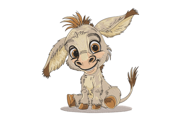 Cute Baby Donkey