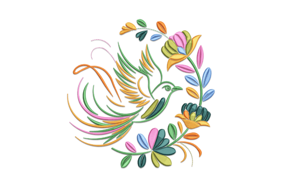 Folk Art Bird Embroidery Review