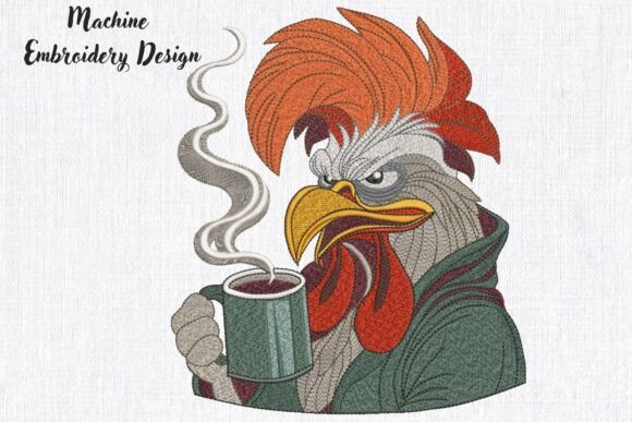 Grumpy Coffee Rooster