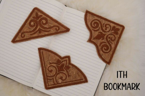 ITH Corner Bookmark Set – 3 Designs